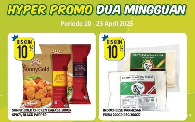 Promo Hypermart Dua Mingguan 23 April 2025, Tropicana Slim Diskon s/d Rp 10.000