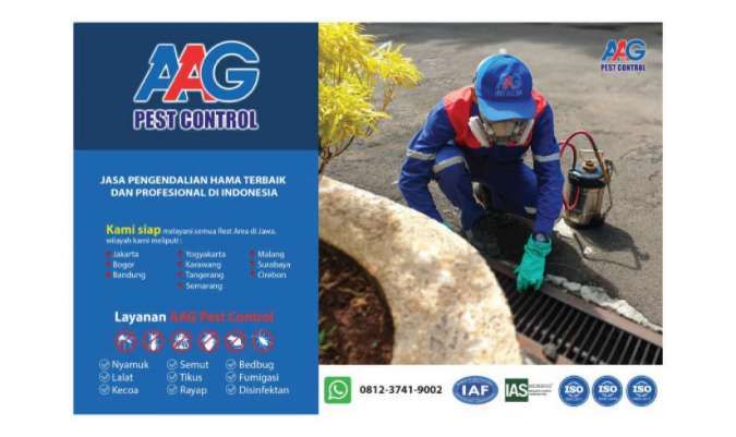 AAG Pest Control, Jasa Pengendalian Hama Terbaik dan Profesional di Indonesia