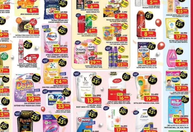 Promo JSM Superindo 29-31 Agustus 2025, Es Krim Wall's-Attack Detergent Diskon 40%