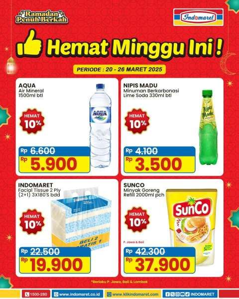 Promo Indomaret 20-26 Maret 2025 Hemat Minggu Ini