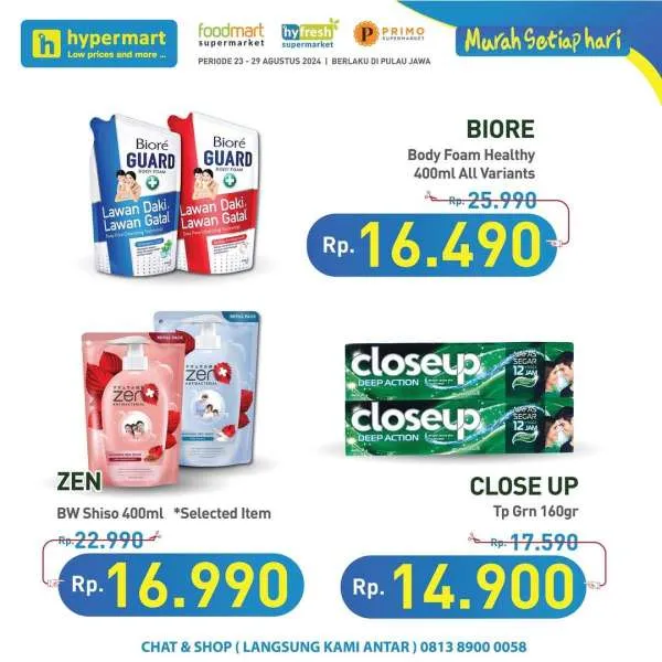 Promo JSM Hypermart Hyper Diskon Weekend Periode 23-26 Agustus 2024