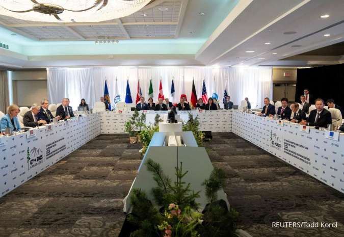 G7 Tak Bahas Tarif Trump, Fokus pada Ketimpangan Ekonomi Global dan Sanksi Rusia
