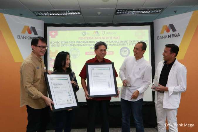 Bank Mega Raih Sertifikasi ISO untuk Keamanan Informasi dan Data Pribadi
