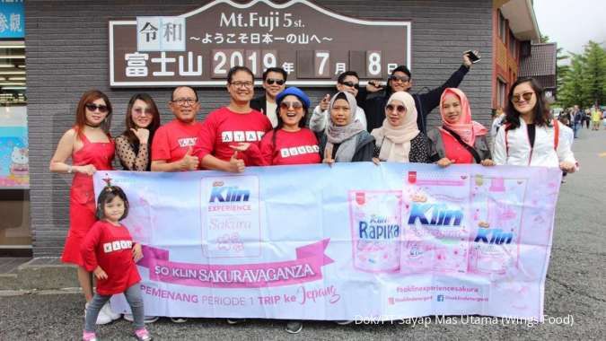 So Klin Manjakan 15 Pemenang Sakuravaganza Liburan ke Jepang