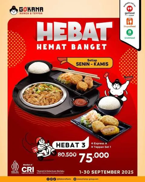 Promo Gokana Hebat 3 September 2025