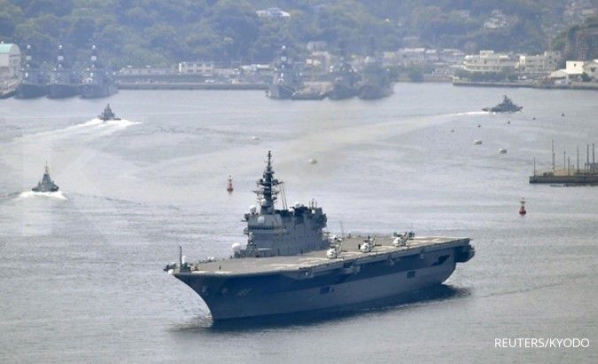 Kirim pesan kepada China, Jepang dan India gelar latihan perang di Samudera Hindia