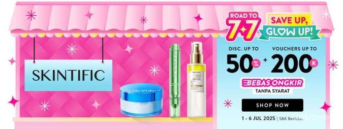 Promo Sociolla Road to 7.7 Periode 1-6 Juli 2025, D’Alba-Jacquelle Diskon s/d 60%