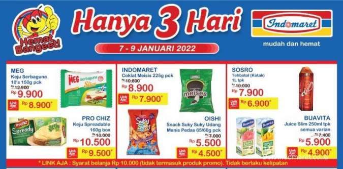 Promo JSM Indomaret Terbaru di Januari 2022, Potongan Harga Sepanjang Akhir Pekan