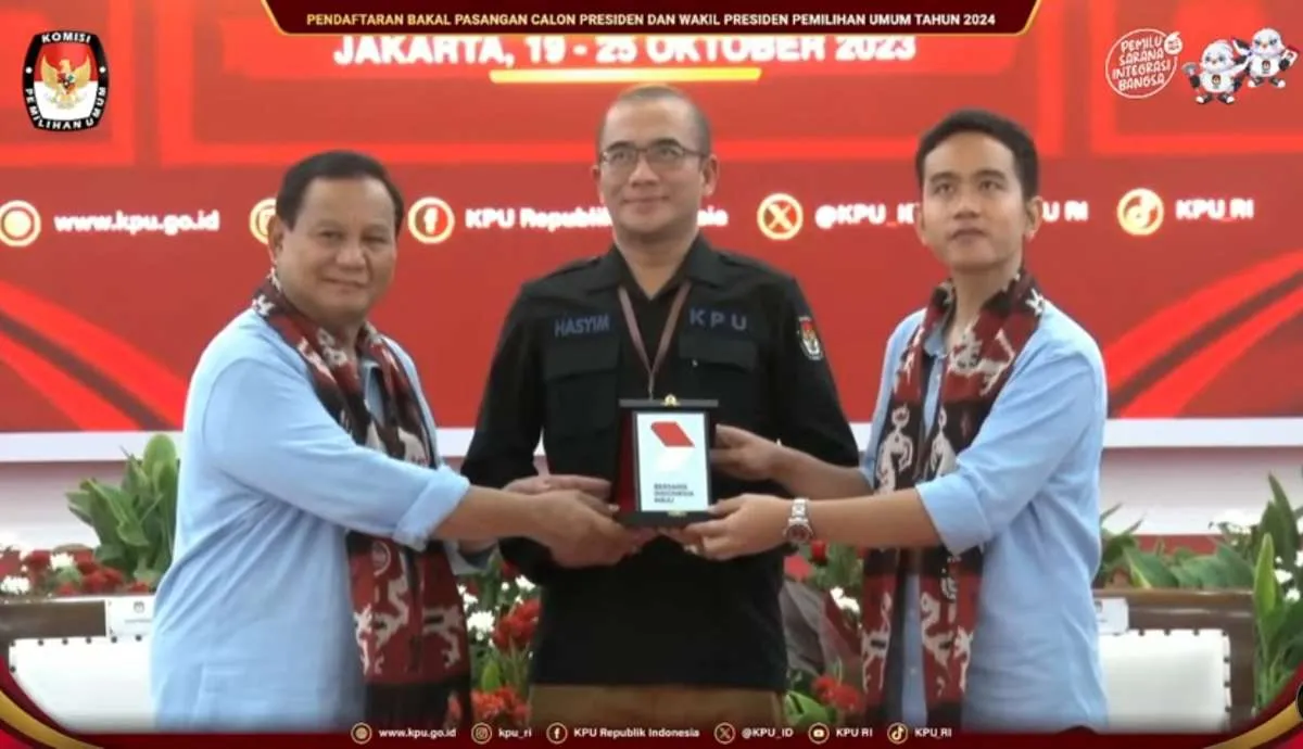 Resmi Daftar Capres-Cawapres 2024, Cek Profil & Harta Kekayaan Prabowo-Gibran