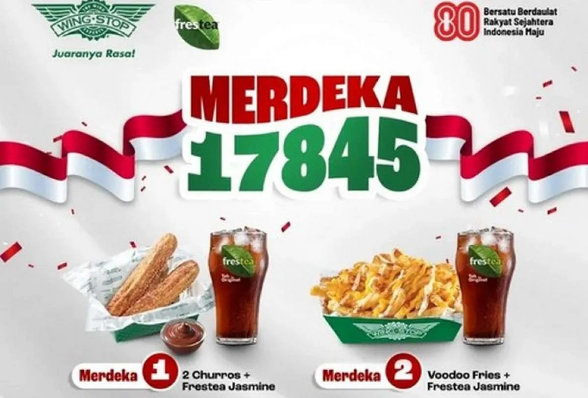Promo Kemerdekaan 17 Agustus 2025 di J.CO, Wingstop dan Richeese Factory