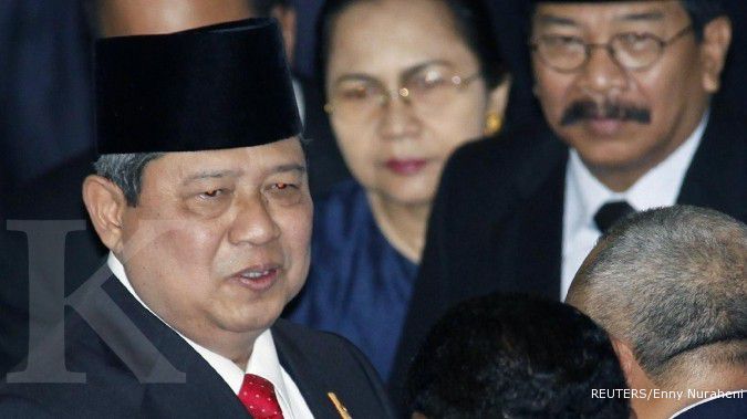 SBY surrounded by loyalists,son in new Dems lineup