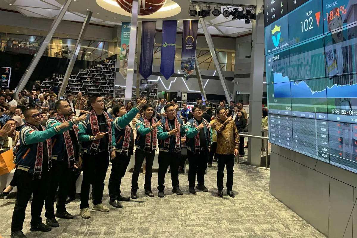 Listing di BEI, Begini Pergerakan Saham Topindo Solusi (TOSK) di Debut Perdana