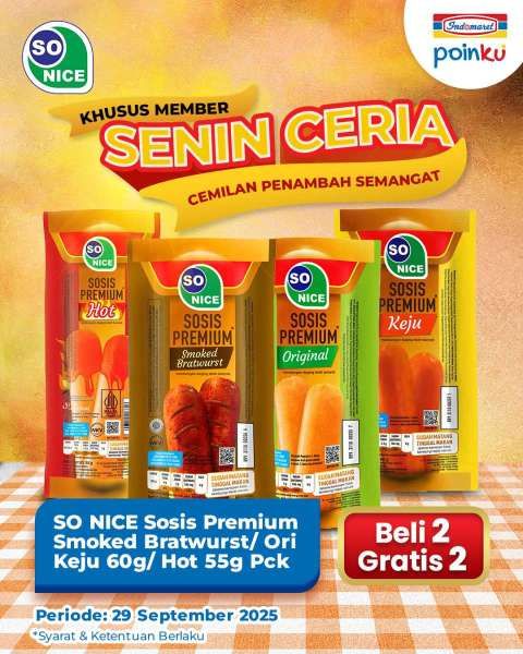 Promo Sosis di Indomaret 29 September 2025