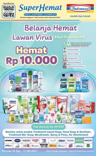 Promo Indomaret Super Hemat 29 September-5 Oktober 2021