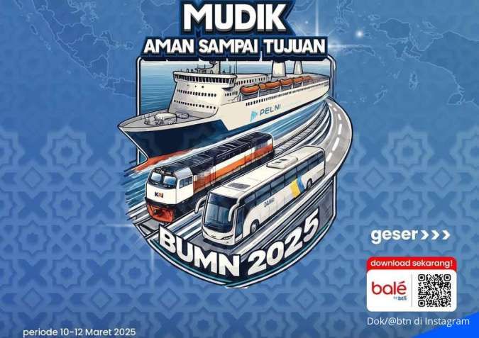 Mudik Gratis Bank BTN Lebaran 2025 Siapkan 600 Kuota Peserta, Ini Rute Perjalanannya