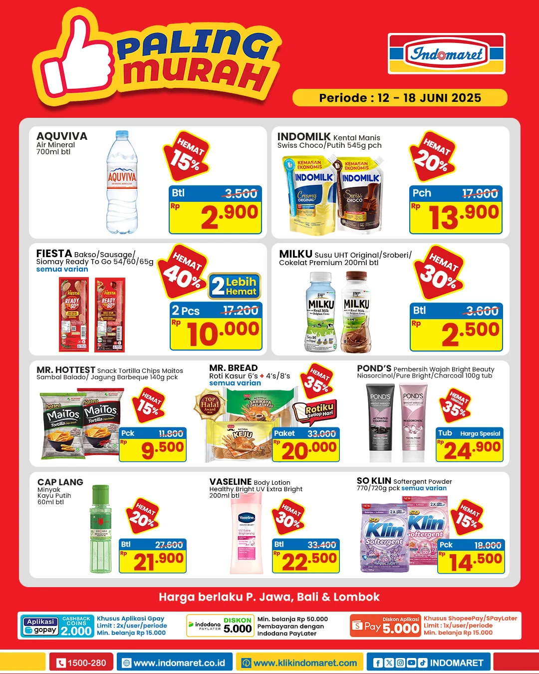 Promo Indomaret 12-18 Juni 2025 Paling Murah