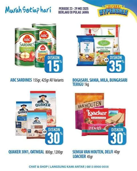 Promo JSM Hypermart Weekend Periode 23-26 Mei 2025