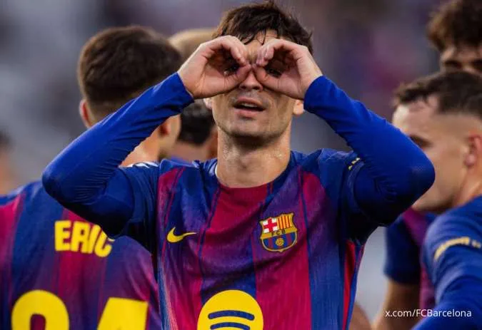 Hasil Laga Barcelona vs Club Brugge Berakhir 3-3, Pertahanan Blaugrana Masih Rapuh