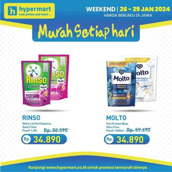 Promo JSM Hypermart Hyper Diskon Weekend Periode 26-29 Januari 2024