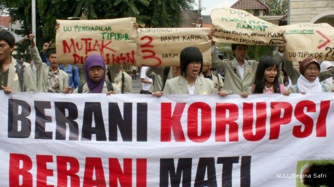 BPS: Orang Indonesia makin anti terhadap korupsi