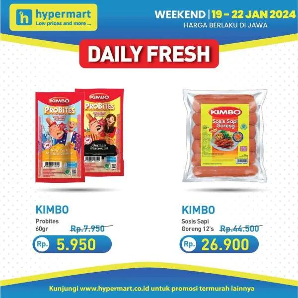 Promo JSM Hypermart Hyper Diskon Weekend Periode 19-22 Januari 2024