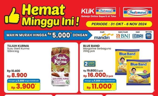 Promo Indomaret 31 Oktober-6 November 2024 Spesial Hemat dan Paling Murah Terbaru