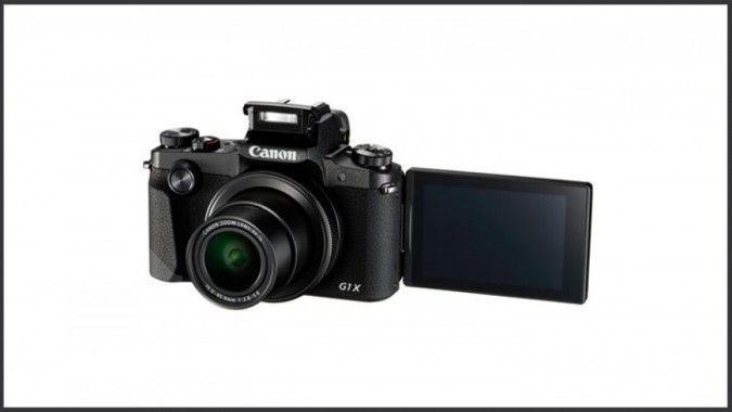 Kamera Canon PowerShot G1 X Mark III meluncur