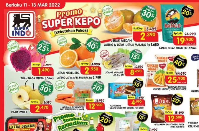 Promo Superindo Periode 11-13 Maret 2022