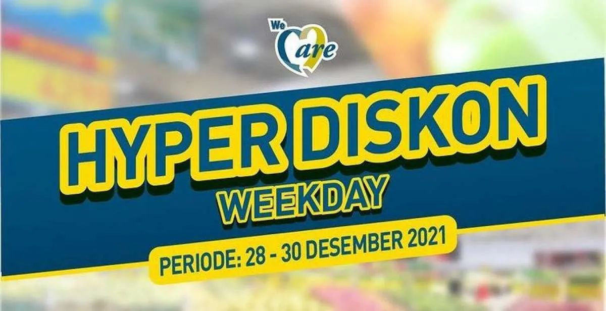 Promo Hypermart 28-30 Desember 2021, Jangan Lewatkan Hyper Diskon Weekday Terbaru