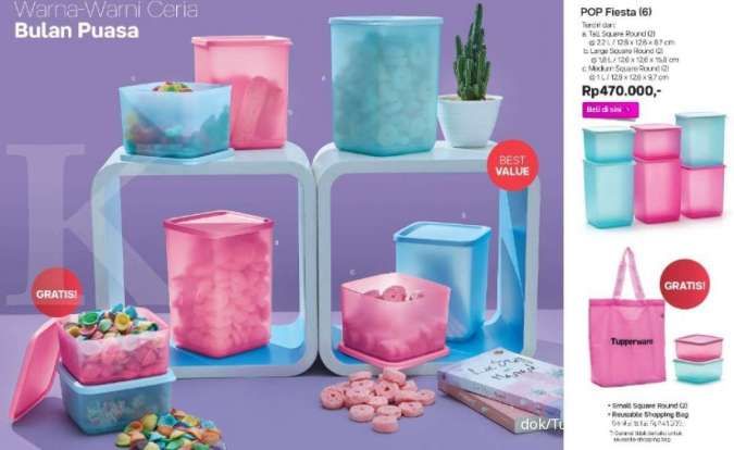 Katalog promo Tupperware April 2021 