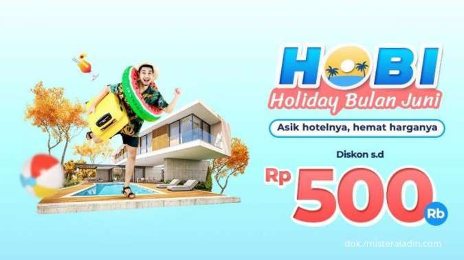 Promo Mister Aladin Bulan Juni, Nikmati Diskon Hotel Sampai Rp 500.000