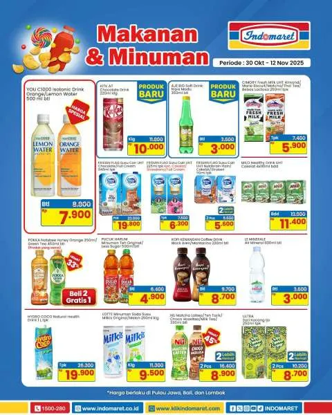 Promo Indomaret Super Hemat Periode 30 Oktober-12 November 2025