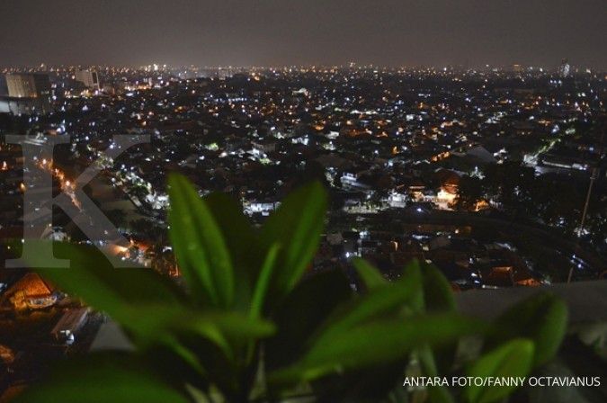 Earth hour, beban listrik malah tercatat naik