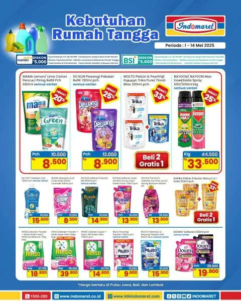 Promo Indomaret Super Hemat Periode 1-14 Mei 2025
