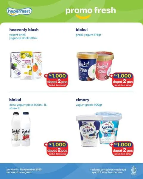 Promo JSM Hypermart Hyper Diskon Weekend Periode 5-8 September 2025