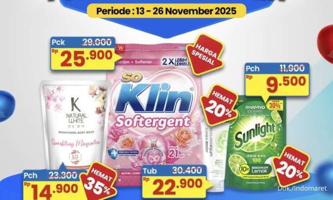 Katalog Promo Indomaret Super Hemat Periode 13-26 November 2025