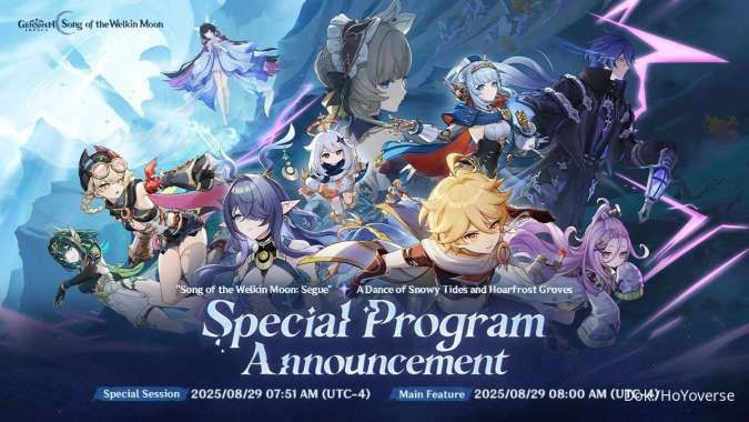 Genshin Impact Special Program: Jadwal, Link Live Streaming dan Kode Redeem Terbaru
