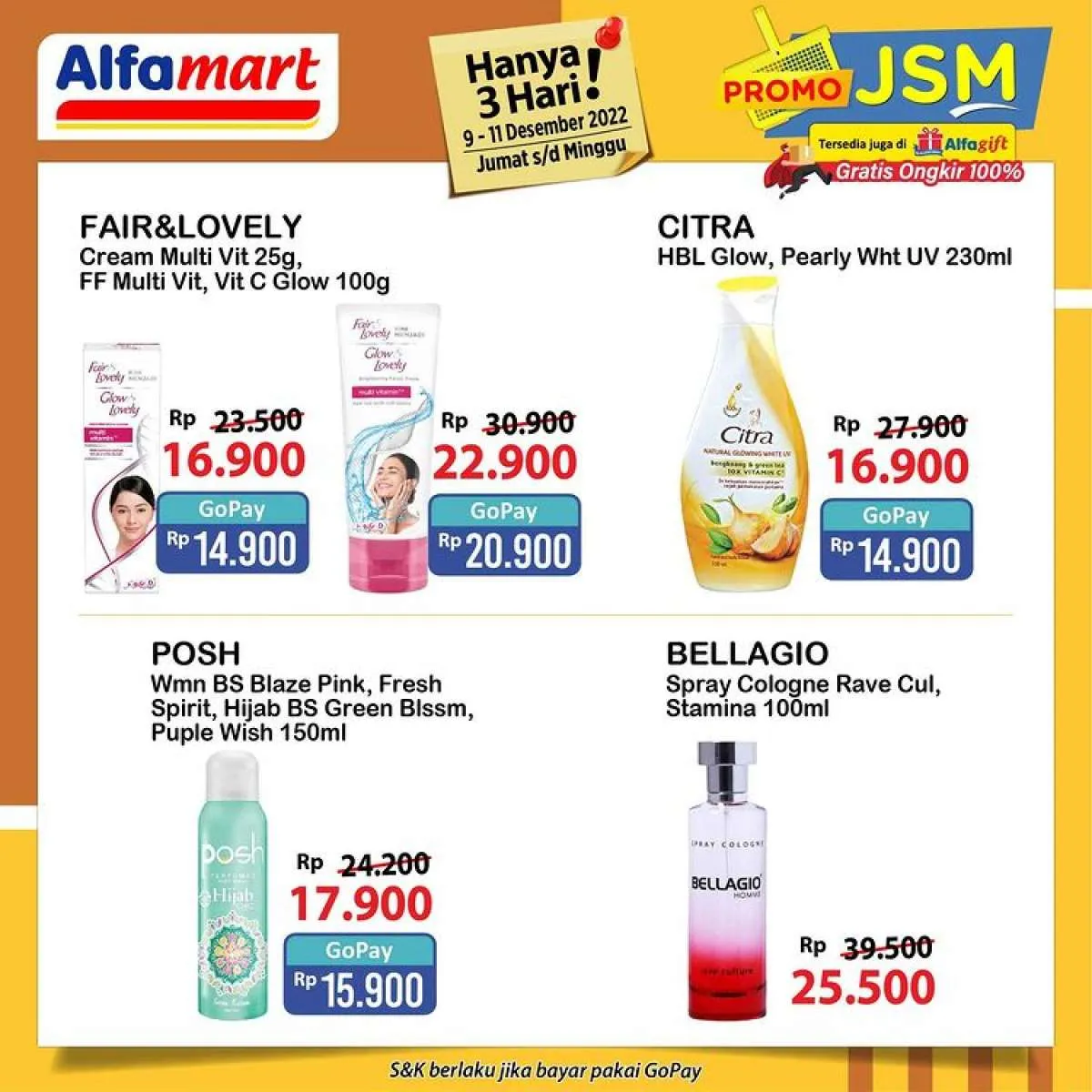Katalog Promo JSM Alfamart Hanya 3 Hari Periode 9-11 Desember 2022