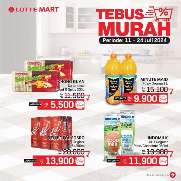 Promo Lotte Mart Tebus Murah 11-24 Juli 2024