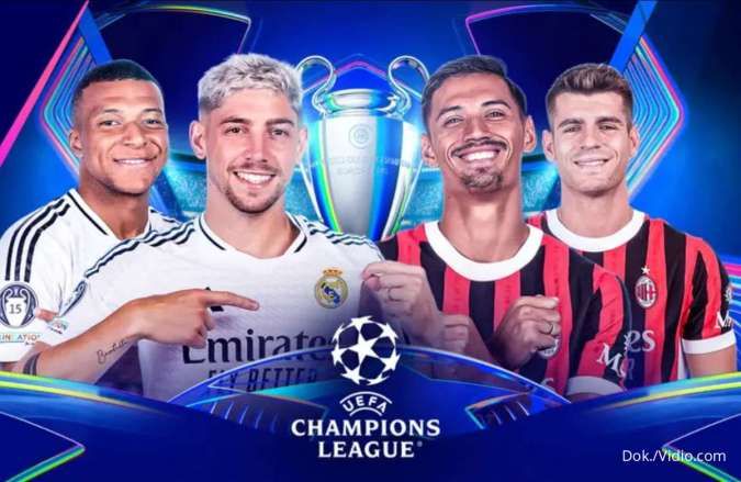 Link Live Streaming Real Madrid vs AC Milan Malam Ini, Kick-off Jam 03.00 WIB