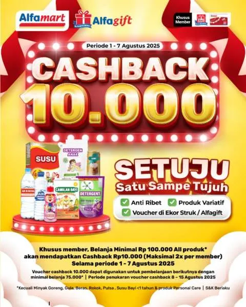 Promo Alfamart Snack Fair Periode 1-15 Agustus 2025