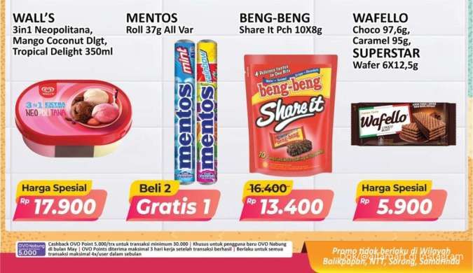 Promo Es Krim Weekend Juli di Superindo & Alfamart, Harga Spesial Berakhir Besok