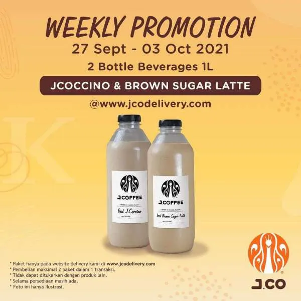 Promo Mingguan JCO JCOFFEE 27 September - 3 Oktober 2021