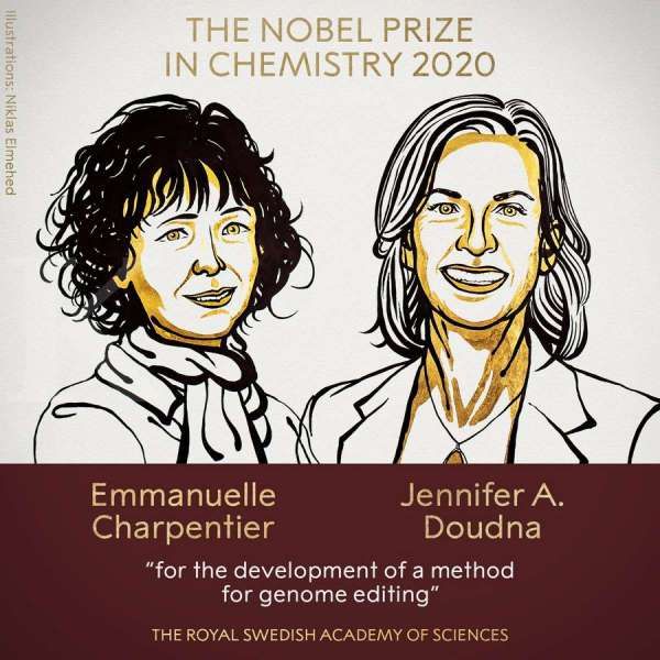 Pertama kali dalam sejarah, dua wanita menyabet Nobel Kimia