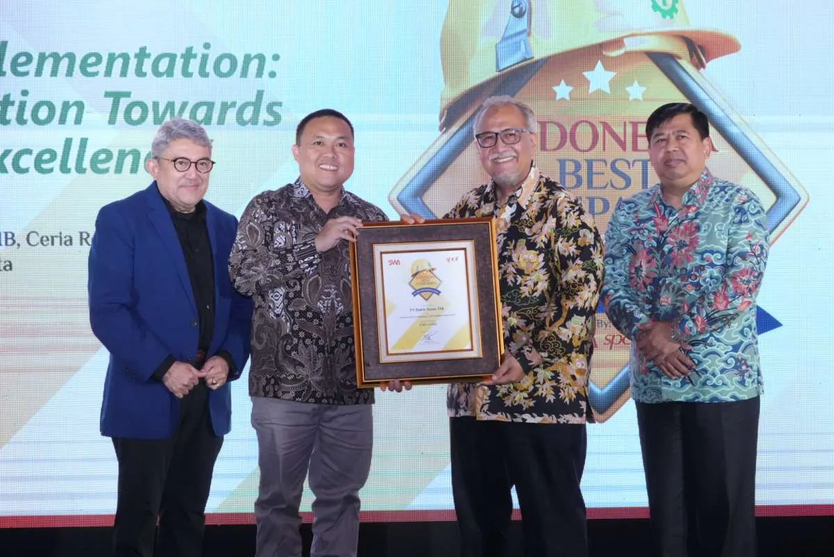 Bukit Asam (PTBA) Raih Apresiasi Perusahaan Terbaik di Bidang K3