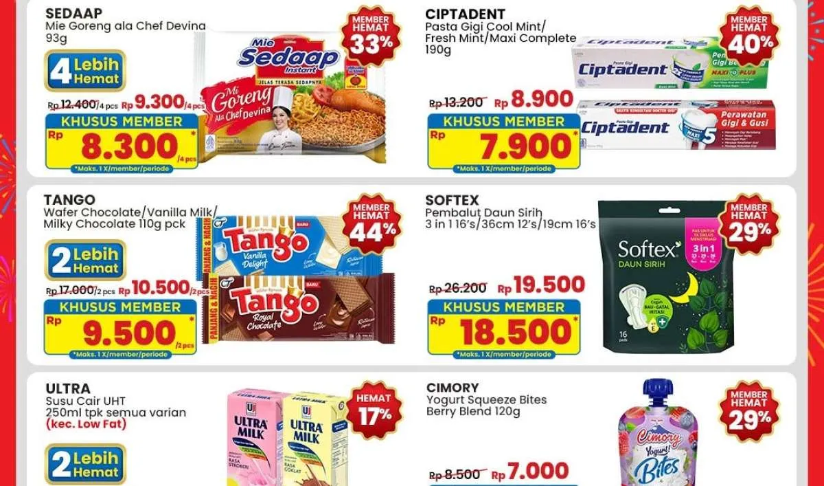 Promo JSM Indomaret 20-22 Desember 2024, Sunlight-Wafer Tango Diskon hingga 44%