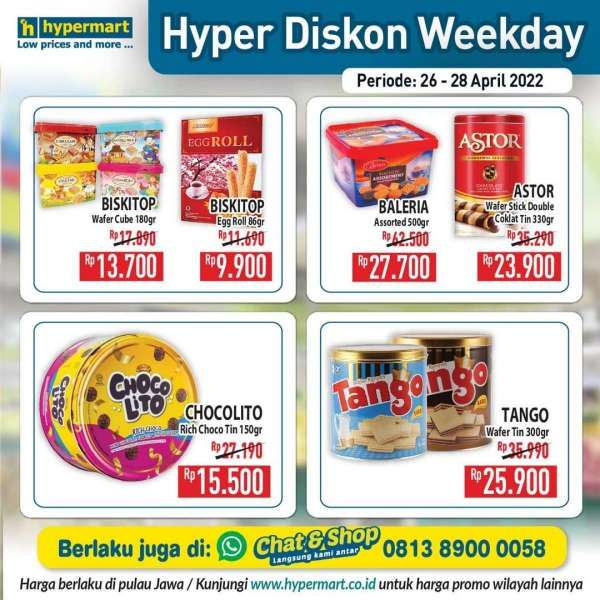 Promo Hypermart Mulai 26-28 April 2022