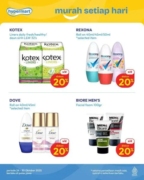 Promo JSM Hypermart Weekend Periode 24-27 Oktober 2025