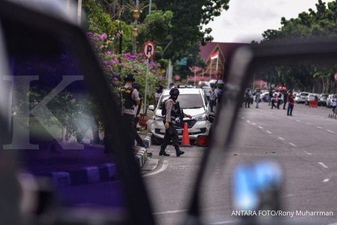 Empat terduga teroris penyerang Mapolres Riau