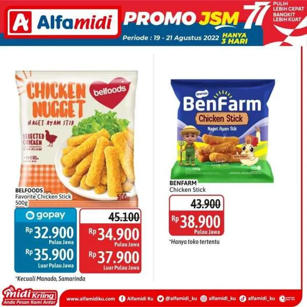 Promo JSM Alfamidi Periode 19-21 Agustus 2022